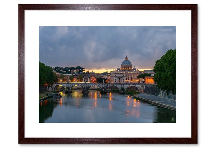 Bridge Sant' Angelo Rome Italy Ancient Roman 